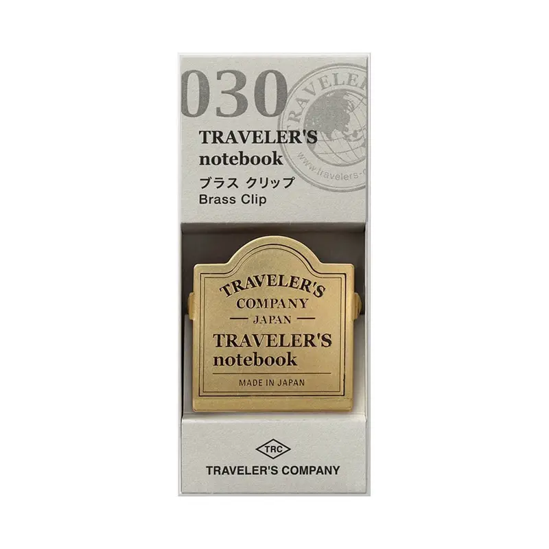 TN Brass Clip 030. TRC Logo