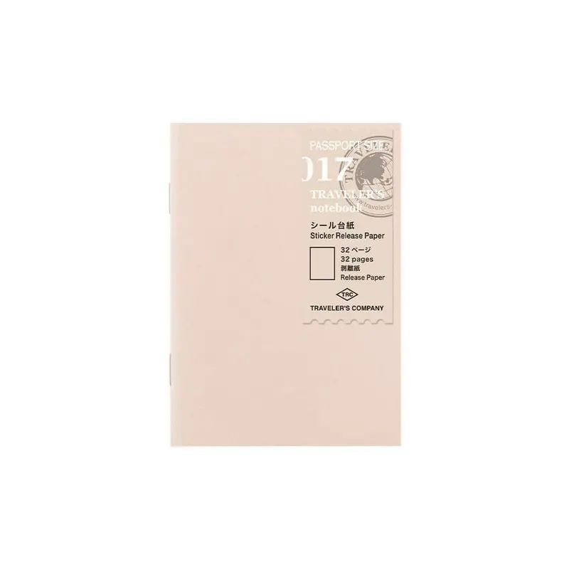 TN Passport Refill 017. Sticker Release Paper