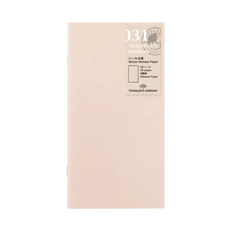 TN Regular Refill 031. Sticker Release Paper