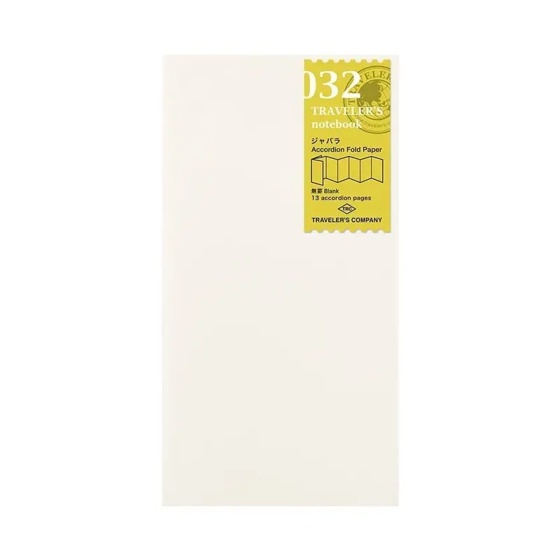 TN Regular Refill 032. Accordion Fold Paper