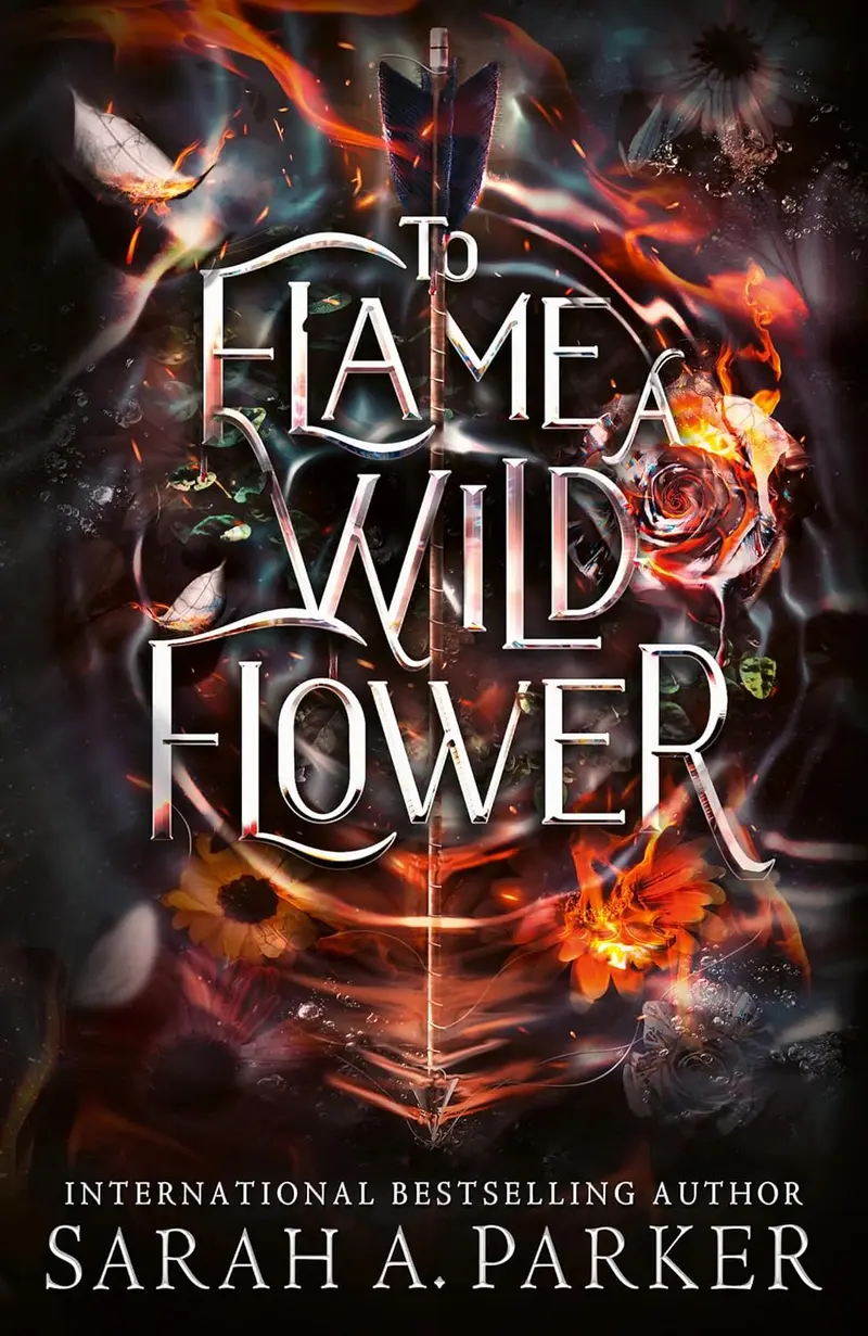 To Flame A Wild Flower (Crystal Bloom #3), by Sarah A. Parker (softback, english edition)