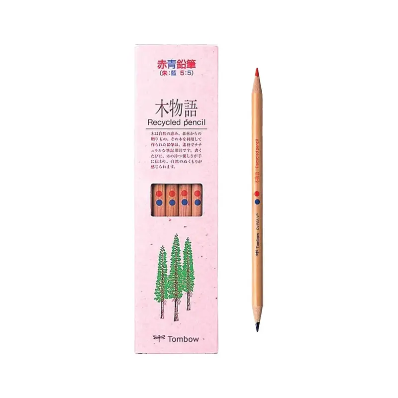 Tombow Recycled Pencil Red-Blue Pencil
