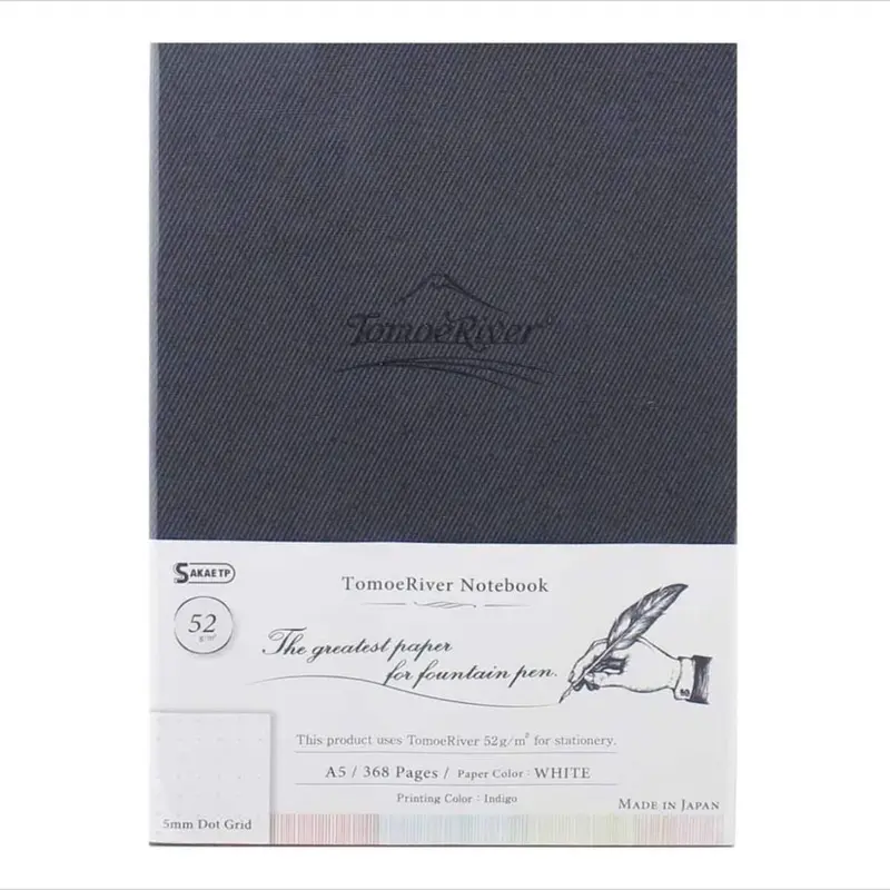 TomoeRiver Notebook Hardcover - A5 - Dot Grid