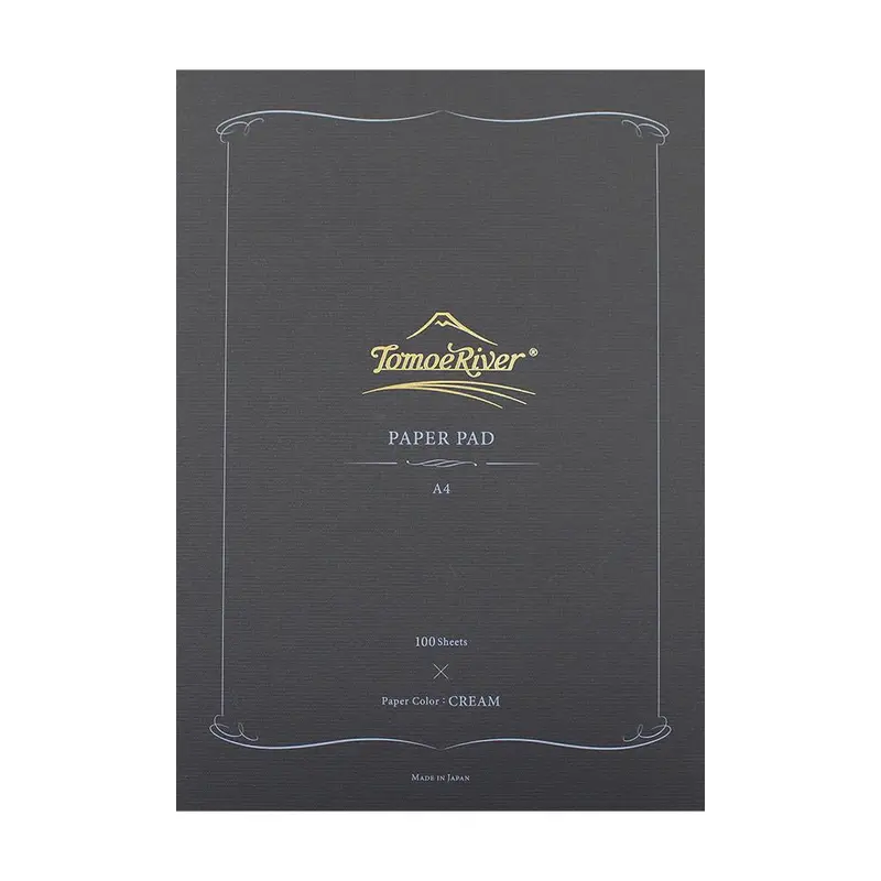 TomoeRiver Paper Pad A4 - Plain - Cream