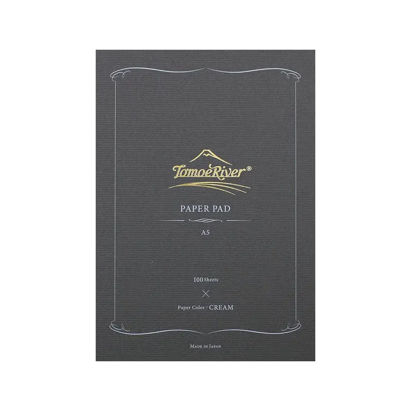 TomoeRiver Paper Pad A5 - Plain - Cream
