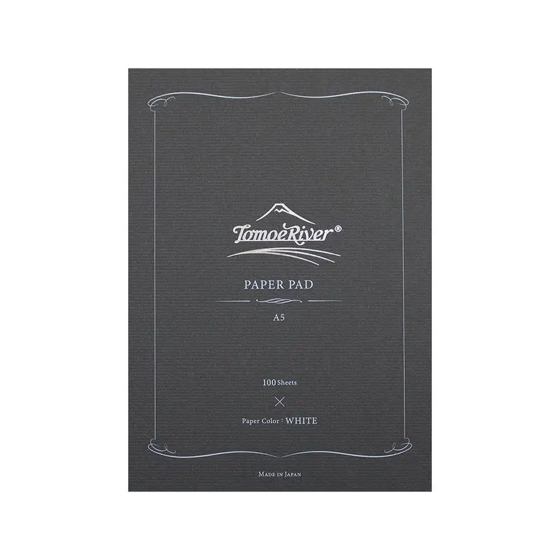 TomoeRiver Paper Pad A5 - Plain - White