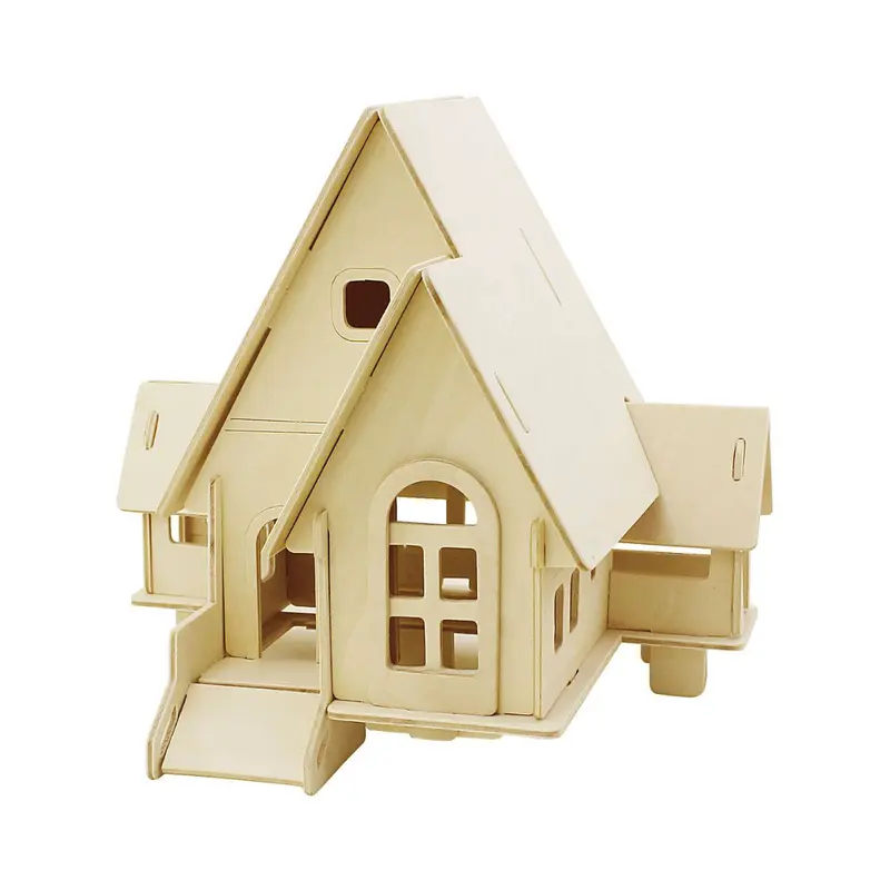 Trämodell, Hus med ramp
