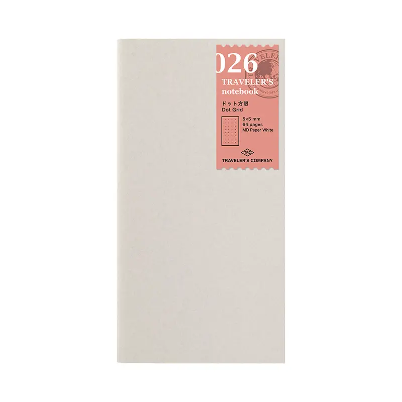 TRAVELER'S notebook - Dot Grid Notebook Refill 026 - Regular Size
