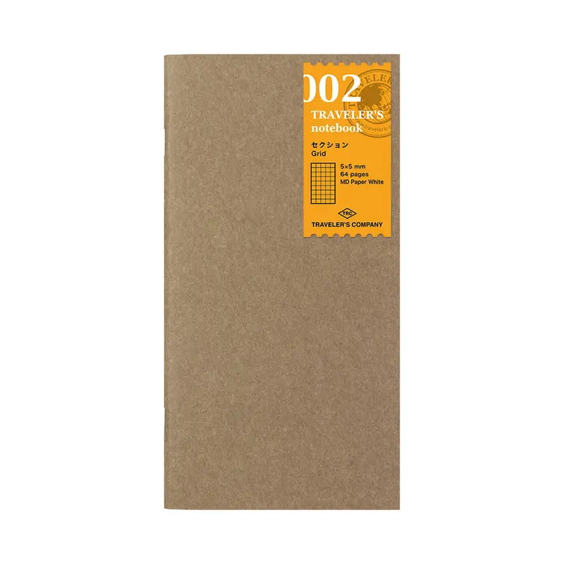 TRAVELER'S notebook - Grid Notebook Refill 002 - Regular Size