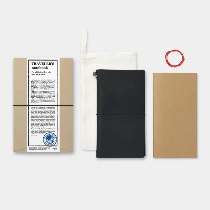 TRAVELER'S notebook Regular Black