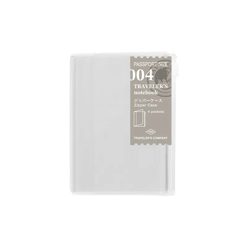 TRAVELER'S notebook - Zipper Case 004 - Passport Size