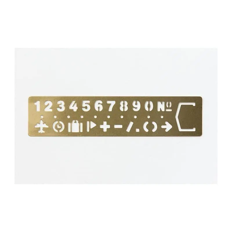 TRC Brass Mässing  - Template Bookmark Number