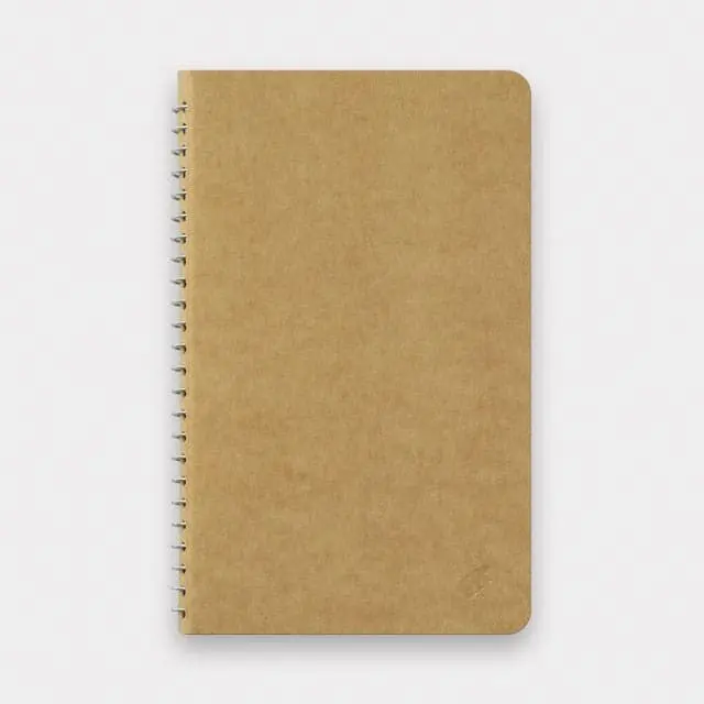 TRC SPIRAL RING NOTEBOOK A6 Slim MD White