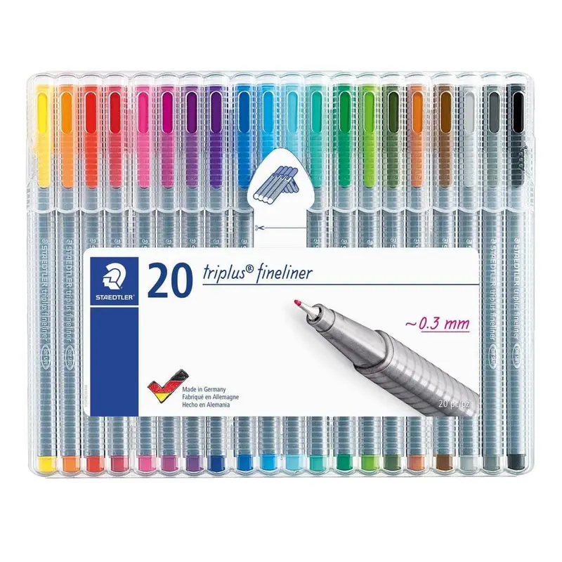 Triplus Fineliner 20-färger