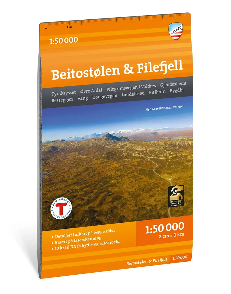 Turkart Beitostølen & Filefjell 1