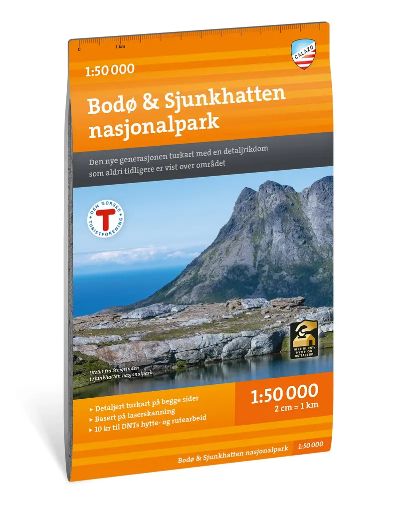 Turkart Bodø og Sjunkhatten Nasjonalpark 1