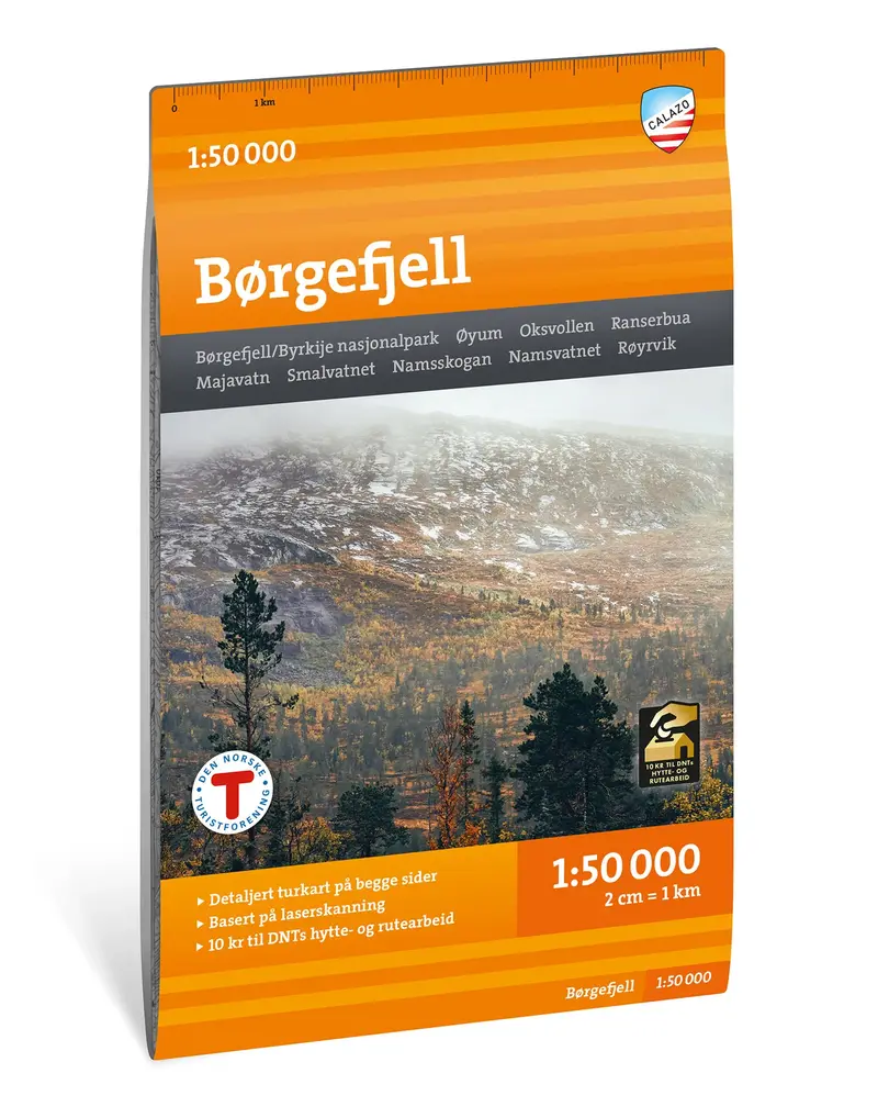 Turkart Børgefjell 1