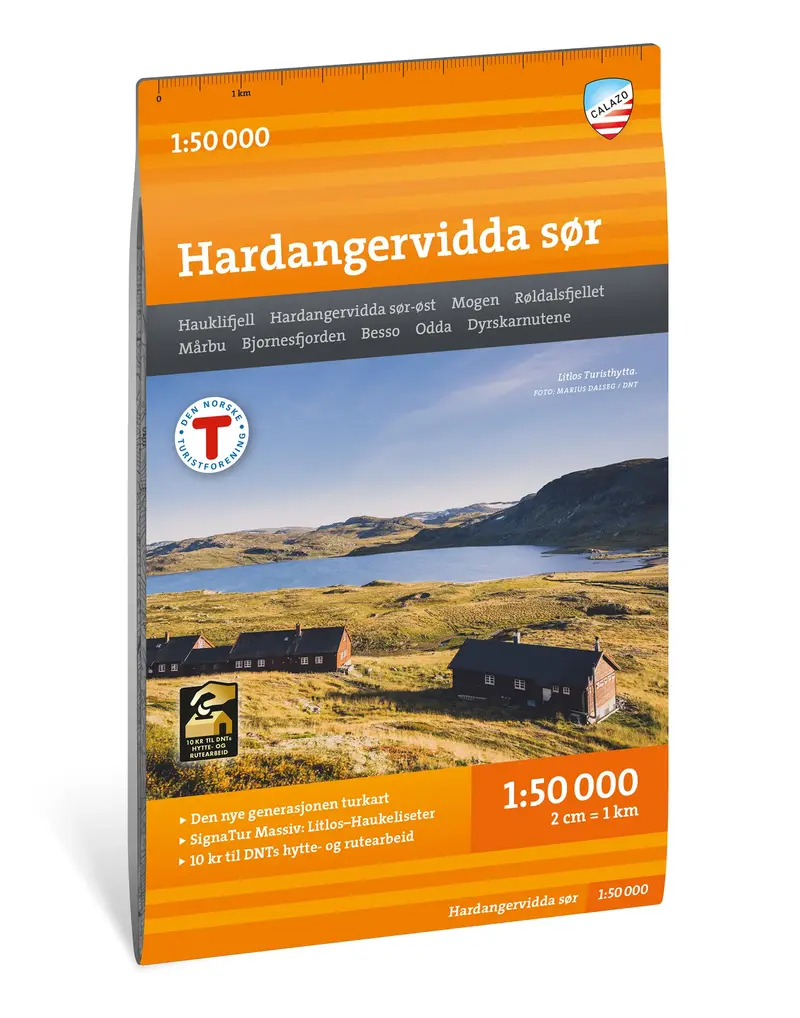 Turkart Hardangervidda sør 1