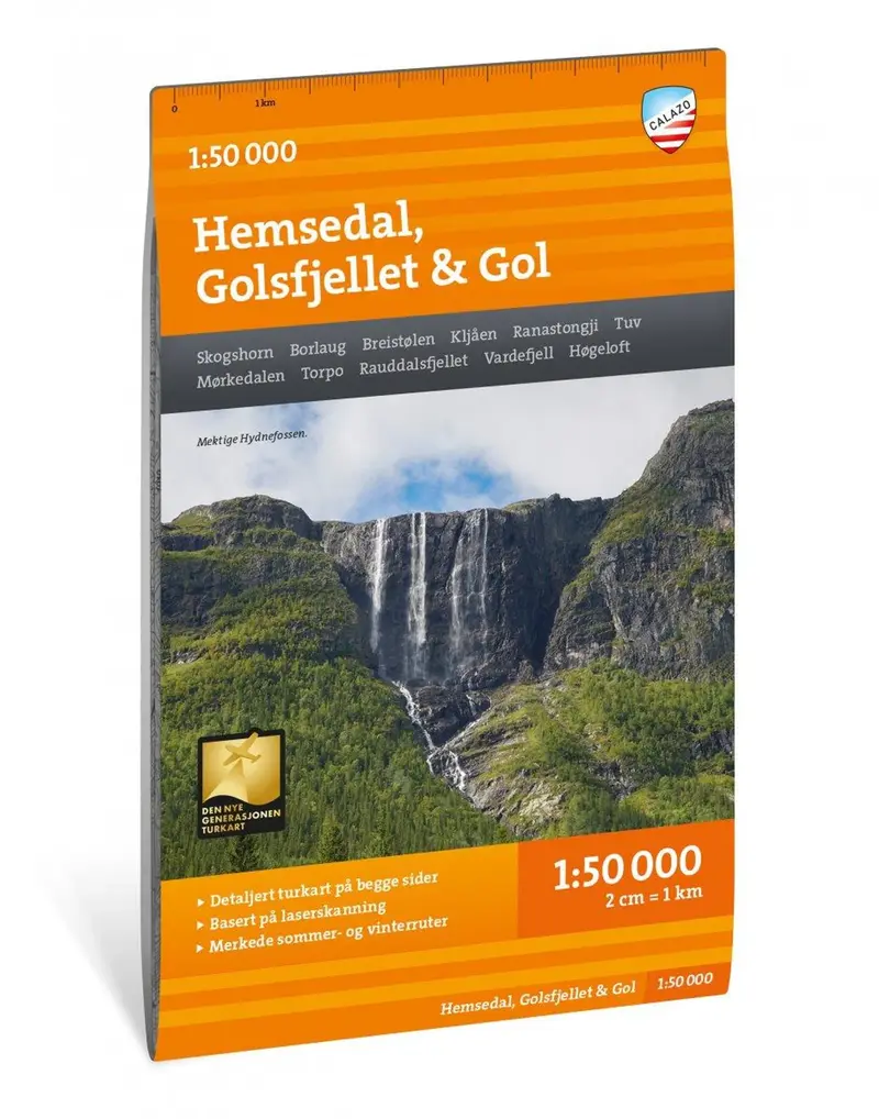 Turkart Hemsedal, Golsfjellet & Gol 1