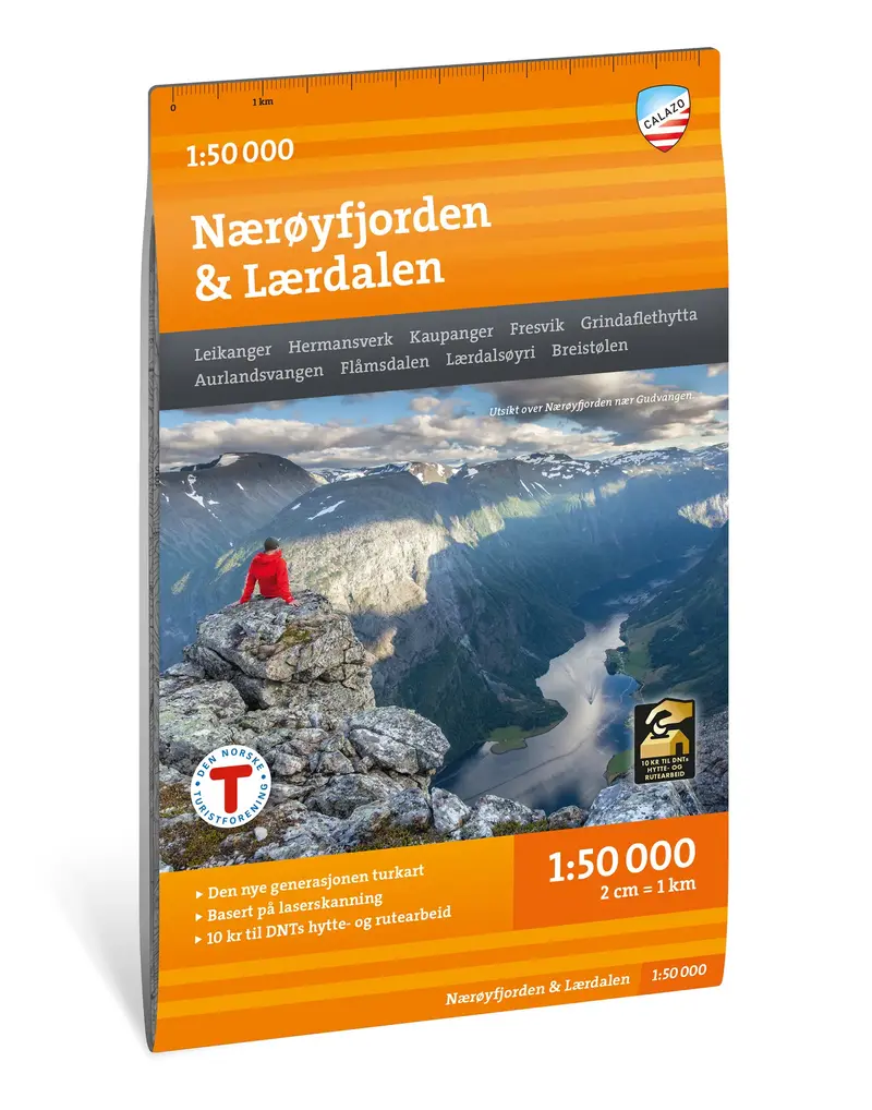 Turkart Nærøyfjorden & Lærdalen 1