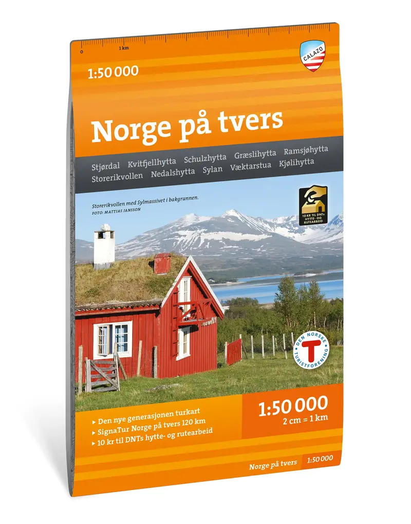 Turkart Norge på tvers (Stjørdal-Sylan) 1