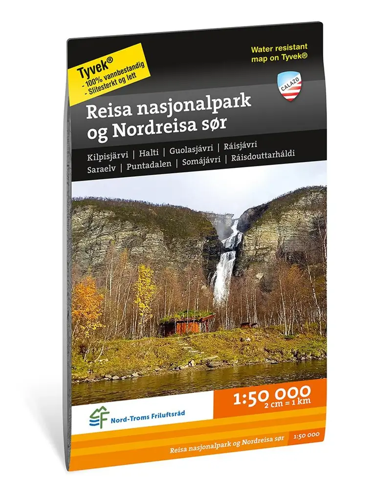 Turkart Reisa nasjonalpark og Nordreisa sör 1