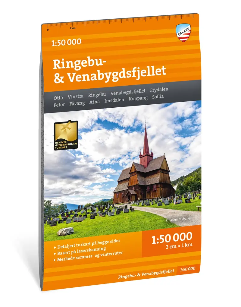 Turkart Ringebu & Venabygdsfjellet 1