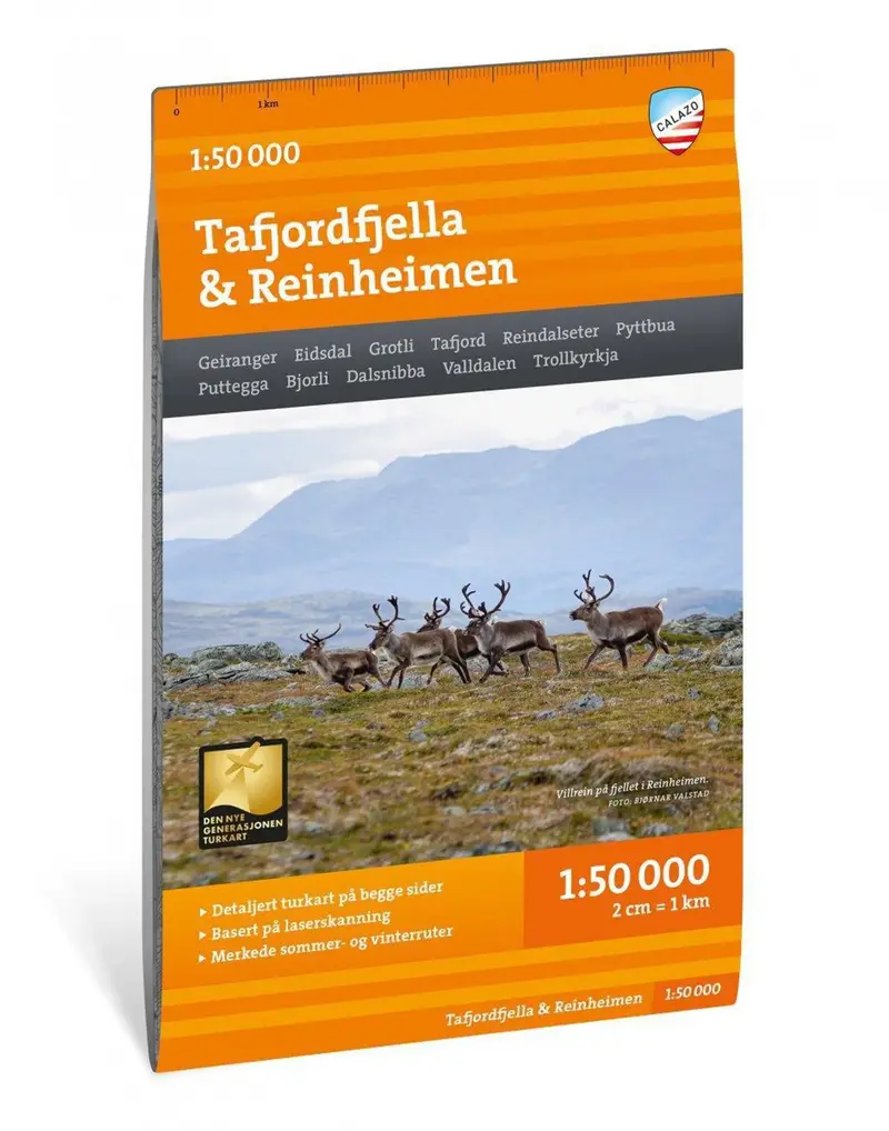Turkart Tafjordfjella & Reinheimen 1