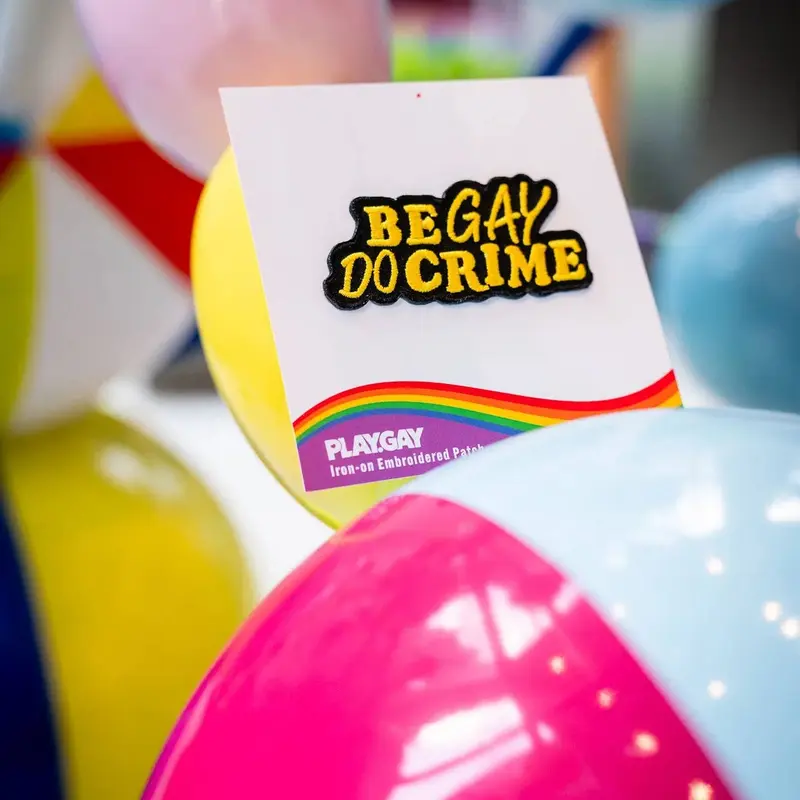 Tygmärke - Be gay do crime