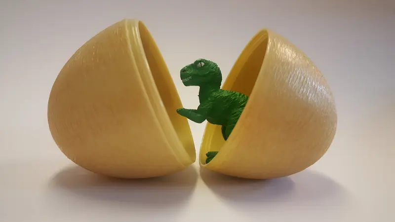 Tyrannosaurus Rex - unge + ägg