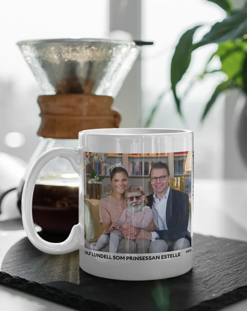 Ulf Lundell som prinsessan Estelle (#201) - Mugg