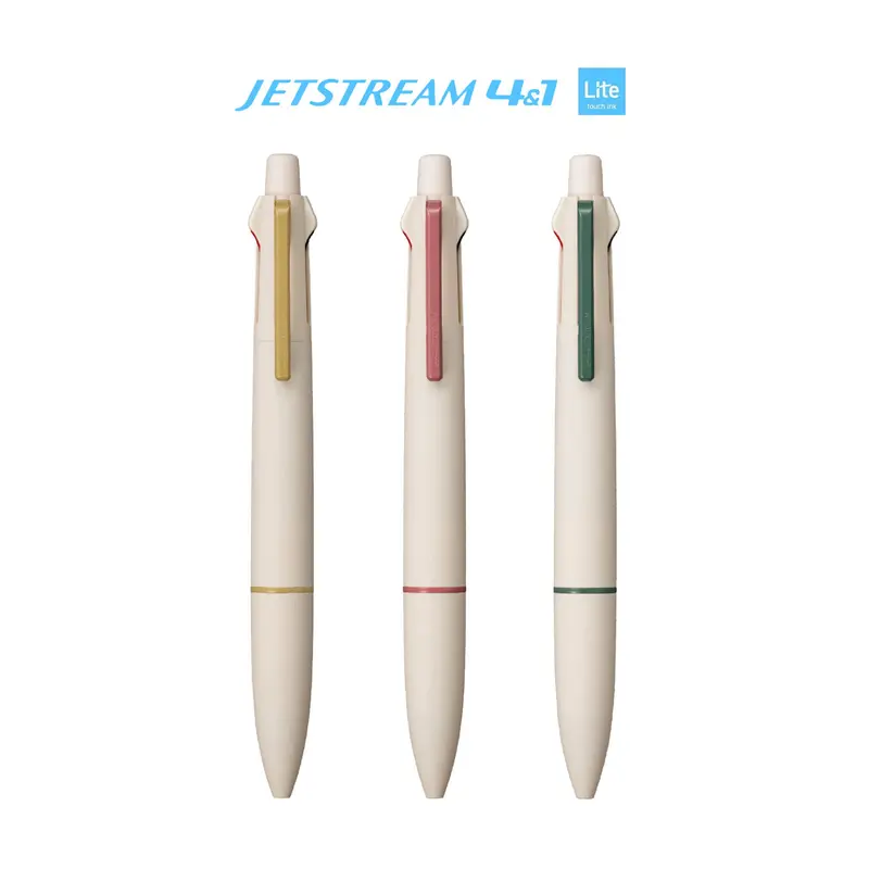 Uni Mitsubishi Jetstream Lite Touch Ink 4&1 Multi Pen Sand Series Limited Edition
