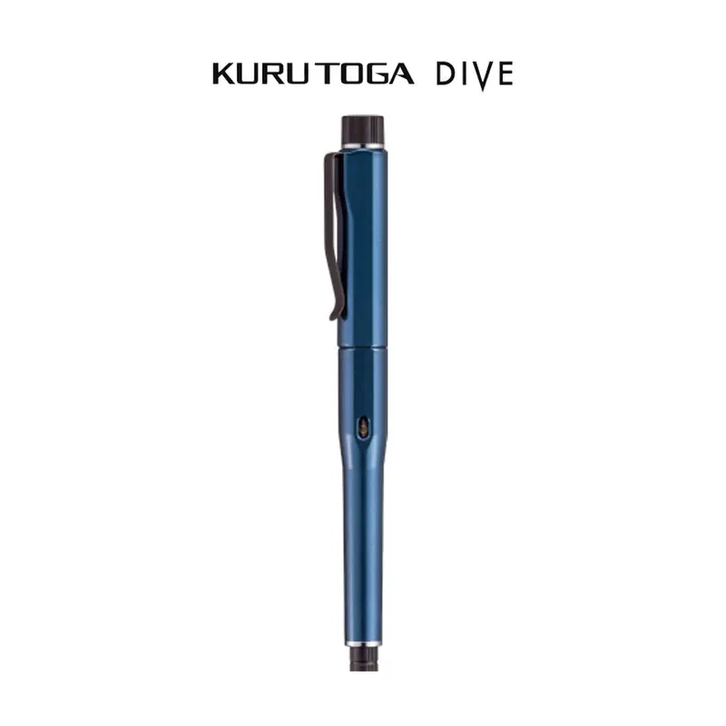 Uni Mitsubishi Kuru Toga Dive Mechanical Pencil 0.5mm Abyss Blue