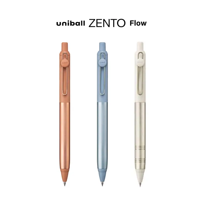 Uniball Zento Gel Pen Flow Model 0.38mm