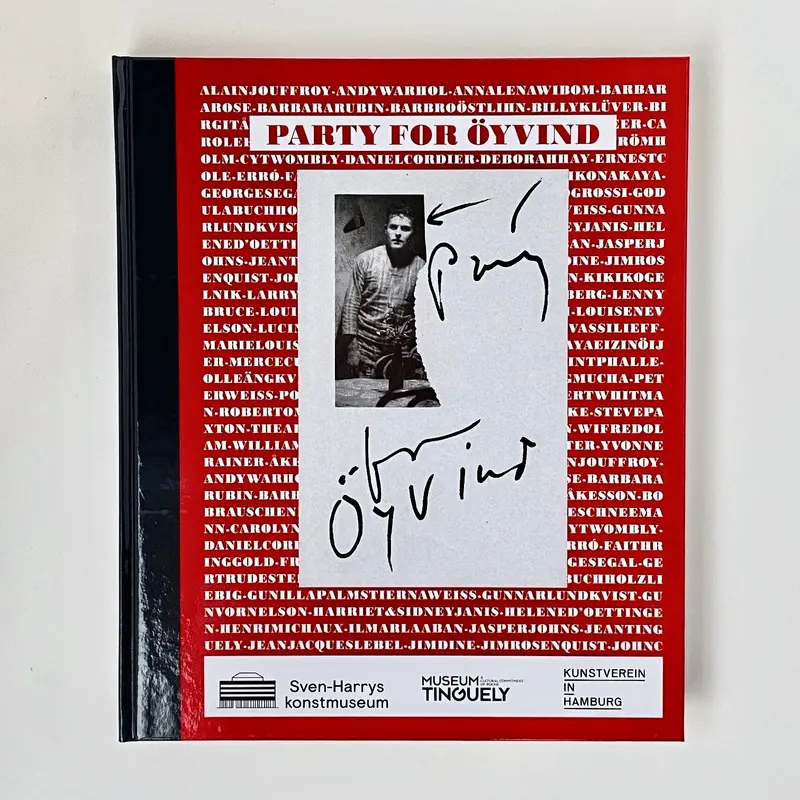 Utställningskatalog för "Party for Öyvind"