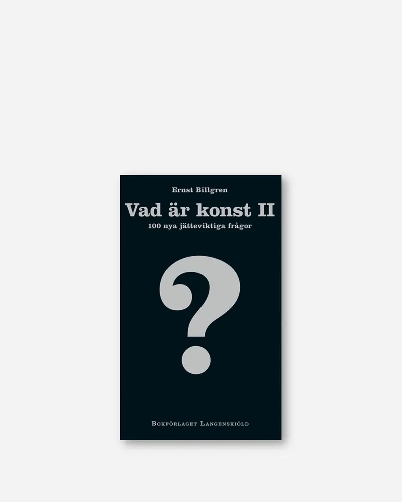 Vad är konst II
