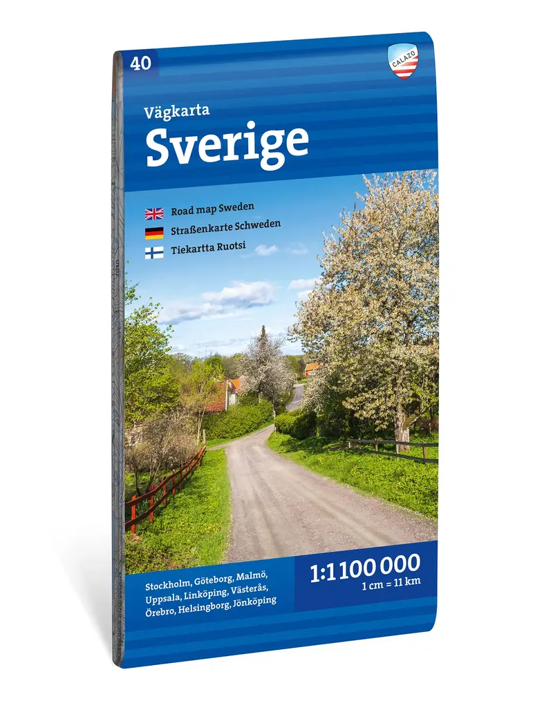 Vägkarta Sverige 1