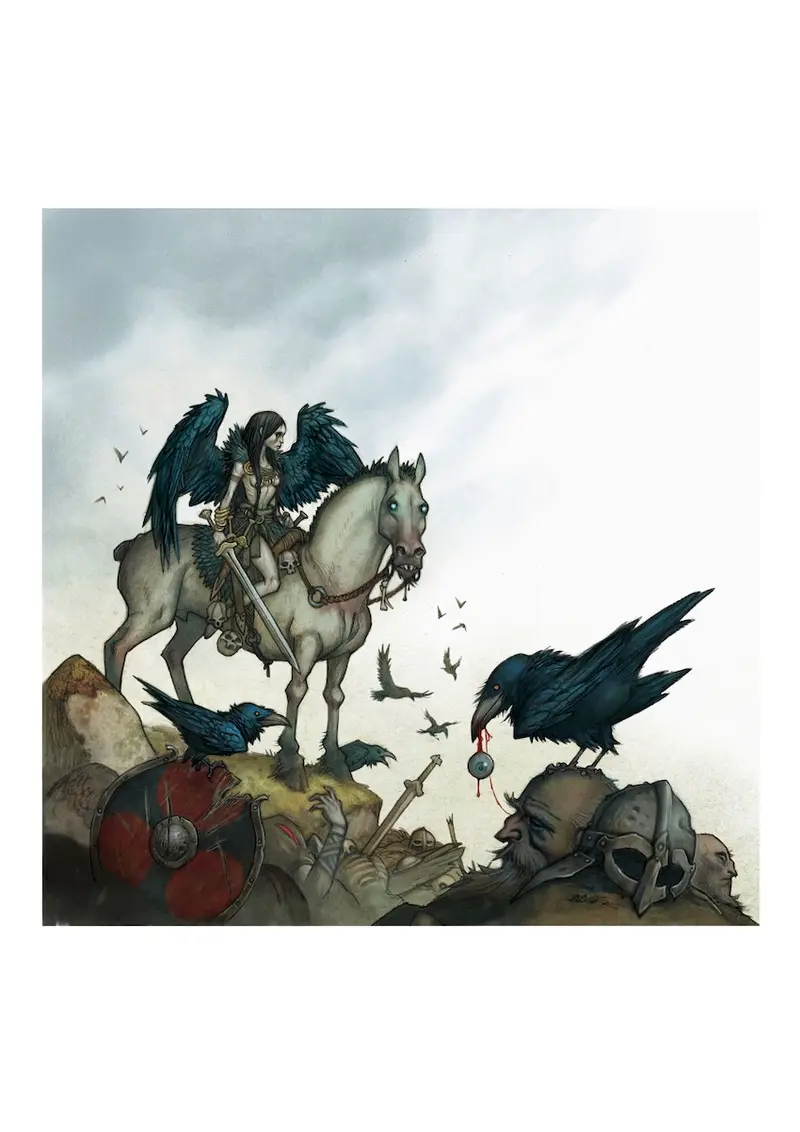 VALKYRIE - SIGNED ART PRINT