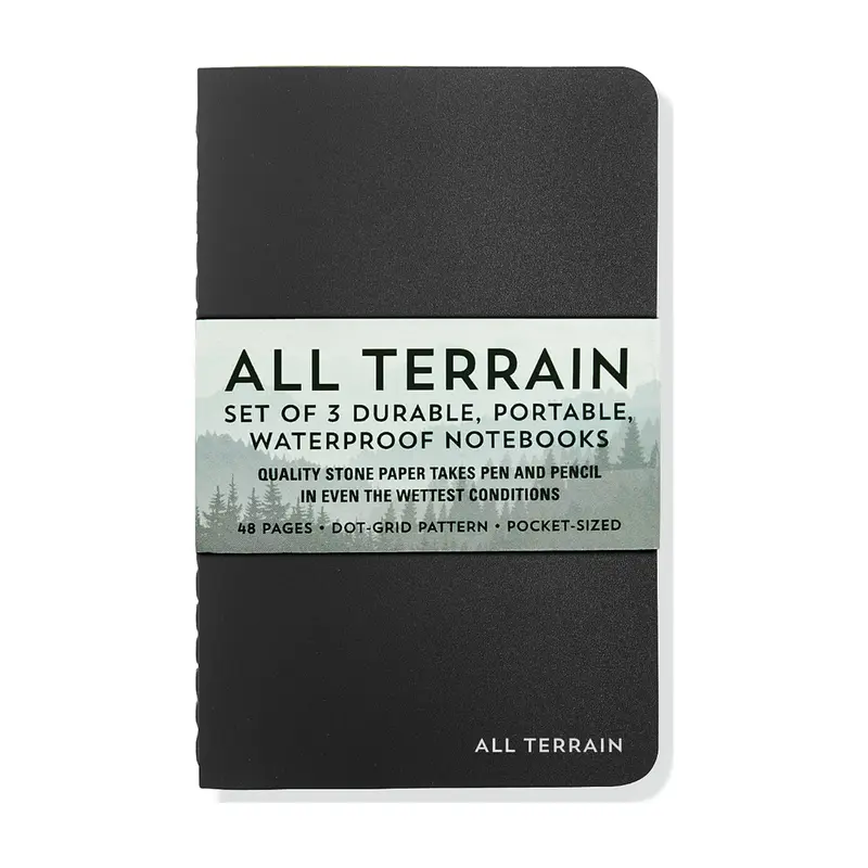 Vattentålig anteckningsbok, All Terrain