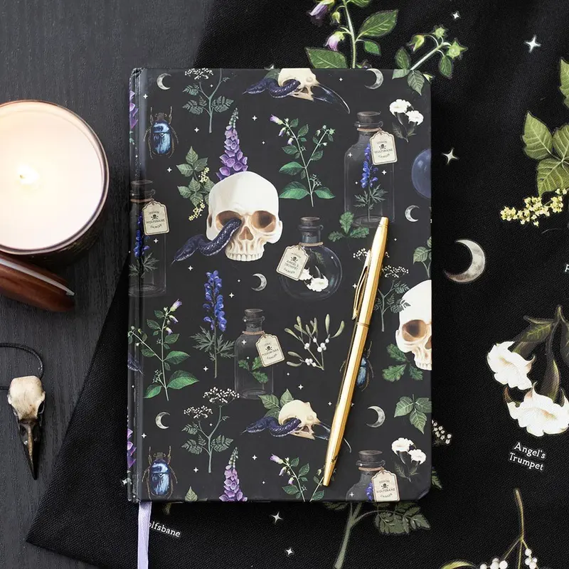 Venom & Vines Print A5 Notebook