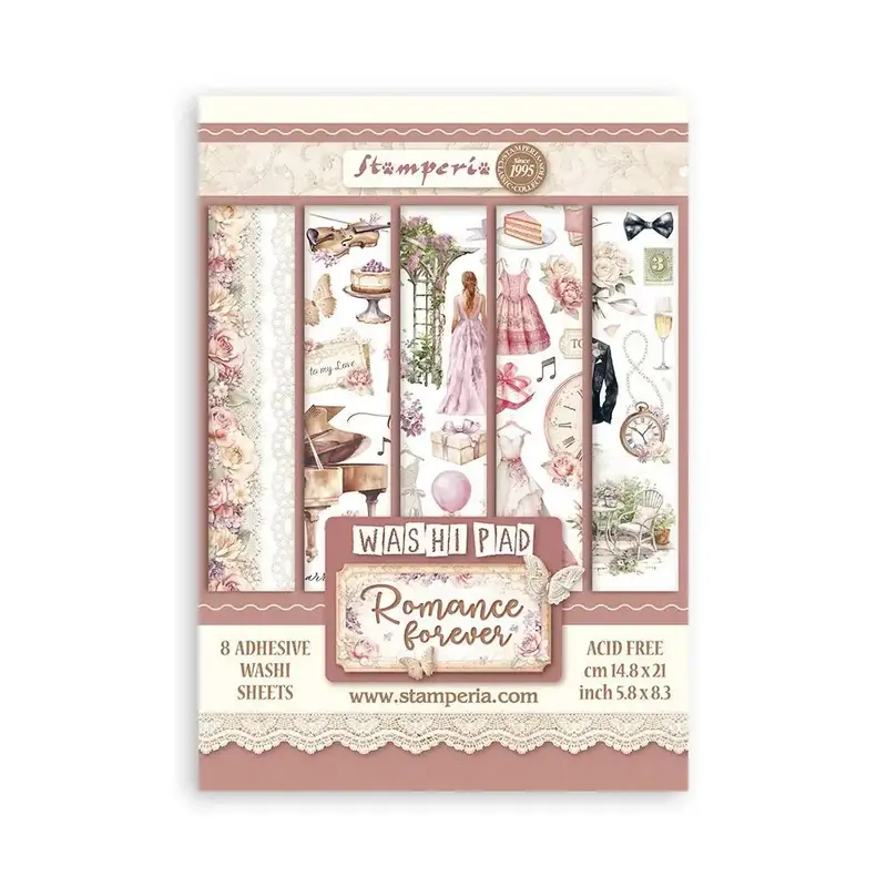 Washi pad - Romance forever