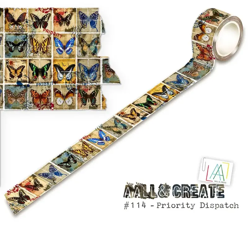 Washi tape #114 Autour de Mwa - Priority Dispatch