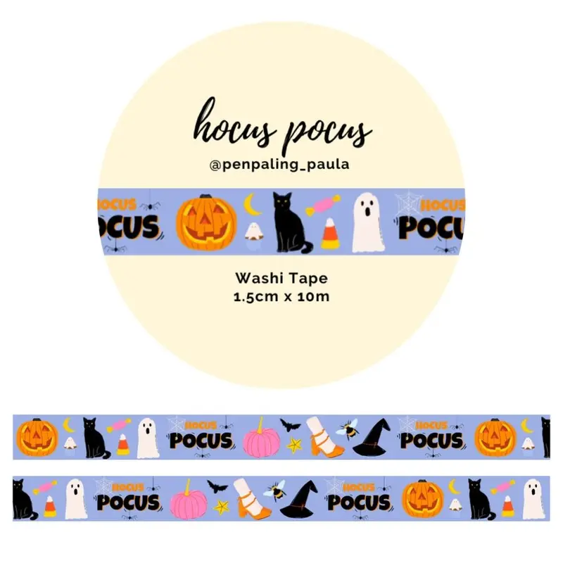 Washi tape 15 mm - Penpaling Paula - Hocus Pocus