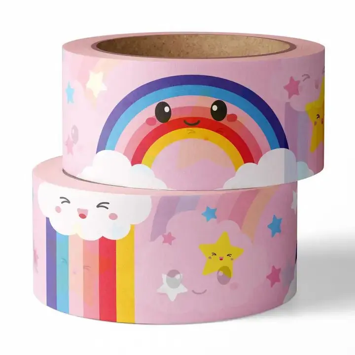 Washi tape 15 mm Studio Inktvis - Cloud Rainbow