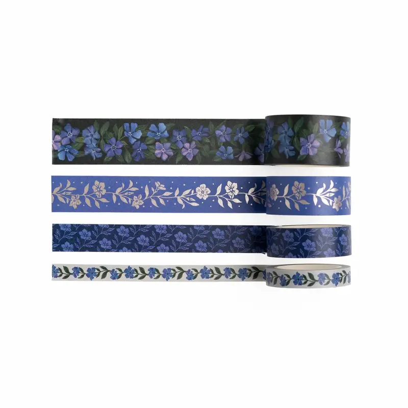 Washi tape - 4-pack - Wild Periwinkle