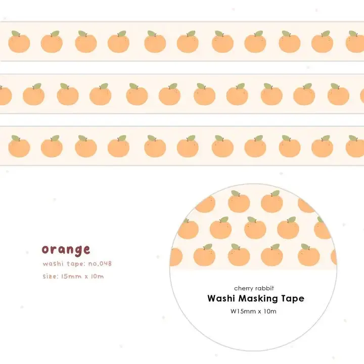 Washi tape #48 Orange