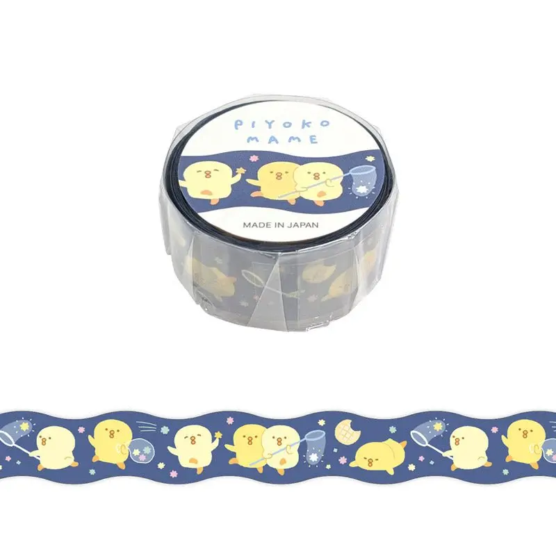 Washi Tape Die cut Piyoko-mame - Yofukashi