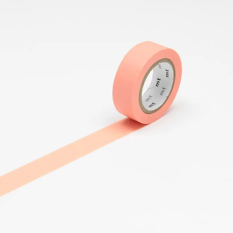 Washi Tape Enfärgade - Salmon pink