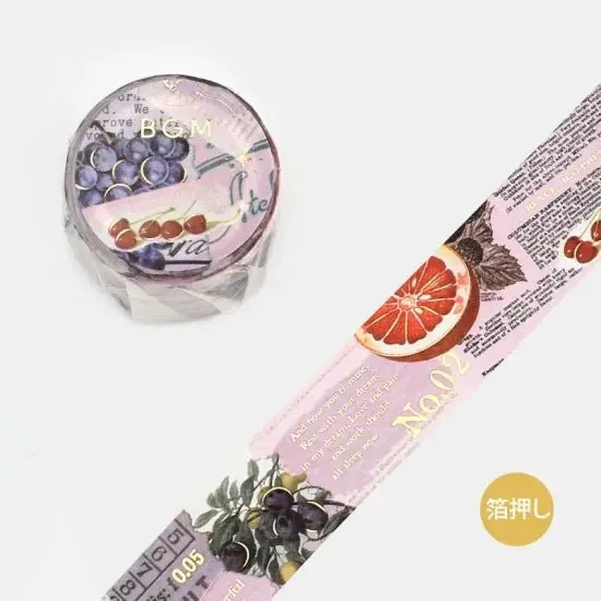 Washi tape Invitation to Romance - Fruits