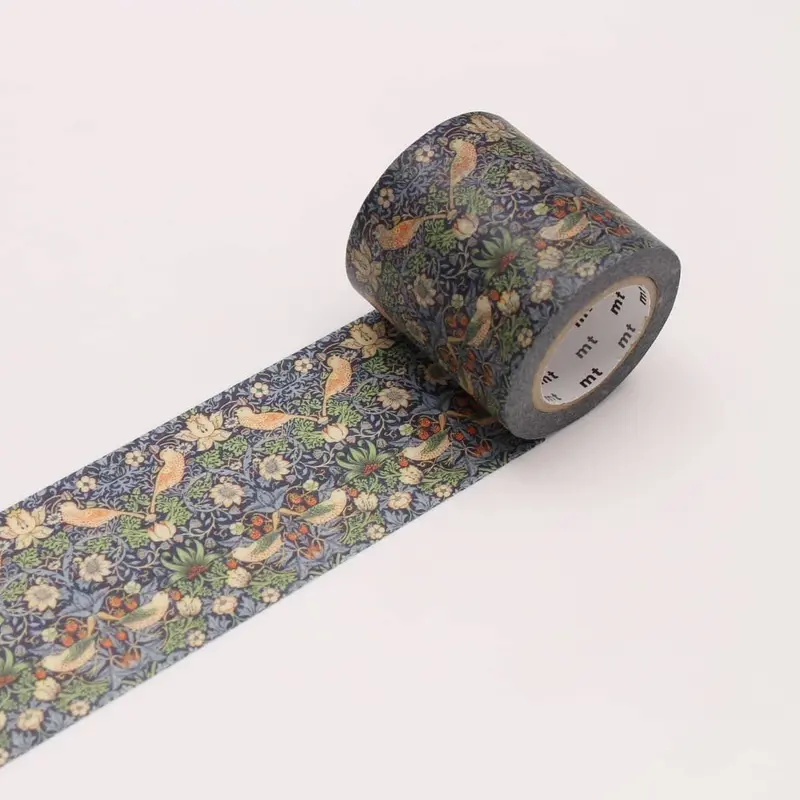 Washi Tape Morris & Co Strawberry Thief 50 mm